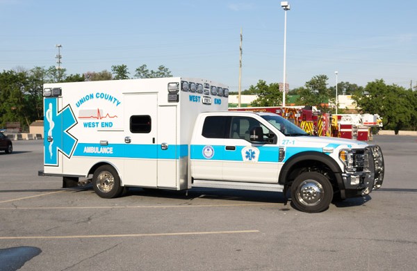 passenger front - type 1 ambulance sales in PA - Braun Liberty - Glick Fire Equipment