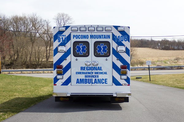 new 2017 Braun Type III ambulance sales in PA - rear