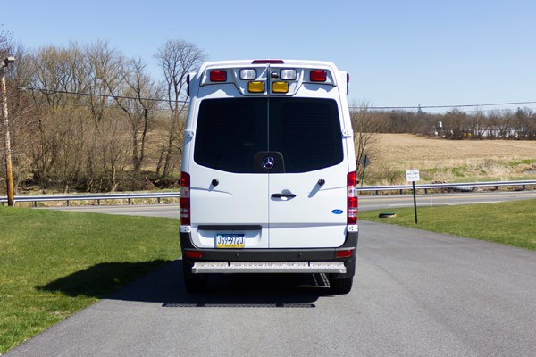 2017 Demers Mirage LT2E type II ambulance - rear