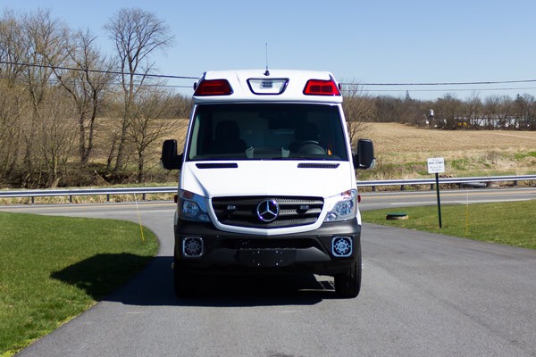 2017 Demers Mirage LT2E type II ambulance - front