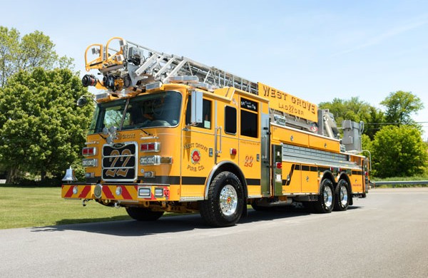 2017 Pierce Arrow XT - new fire truck sales in PA - driver front