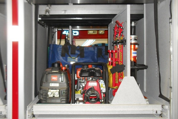 heavy duty non-walk-in rescue - new fire rescue sales - custom tool mounting