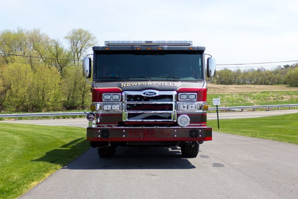 new 2017 Pierce Impel fire engine - pumper sales in PA - front