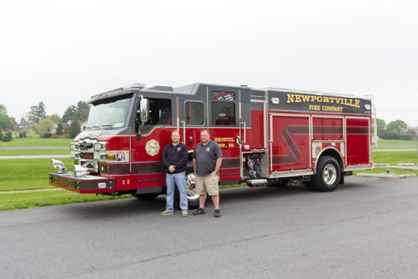 new 2017 Pierce Impel fire engine - pumper sales in PA - delivery