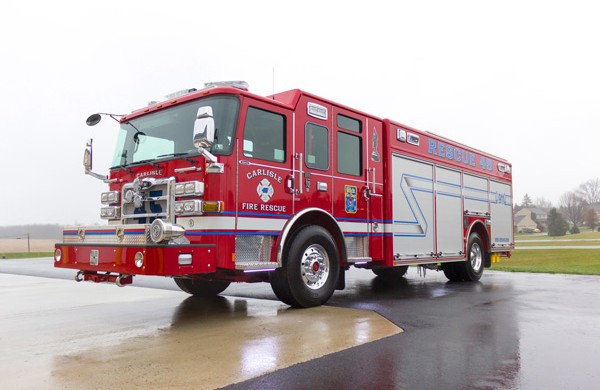 2017 Pierce Enforcer non walk-in heavy rescue - driver front