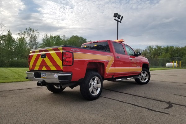 new 2017 fire chief vehicle sales - rear