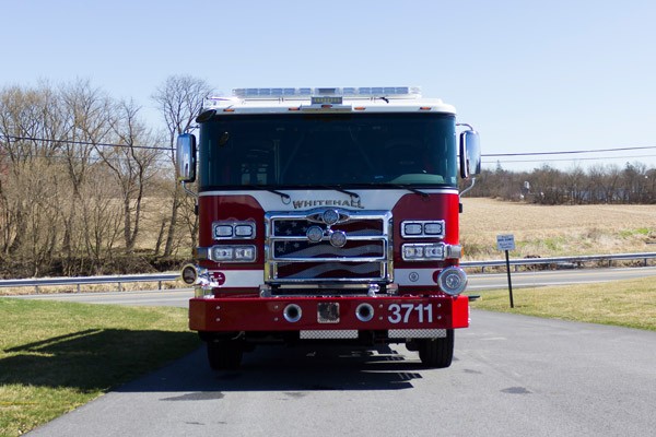 front view 2017 Pierce PUC rescue pumper