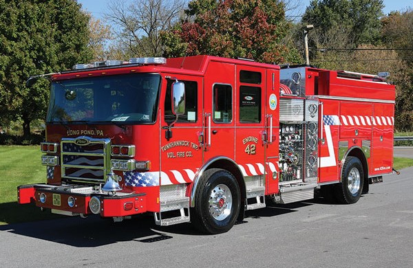 TUNKHANNOCK TWP VOLUNTEER FIRE CO. 2018 Pierce® Enforcer™ Pumper