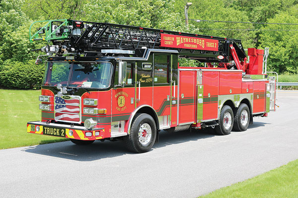 WAYNESBORO FIRE DEPT No. 2 - Heavy-duty Ladder - Glick Fire Equipment ...