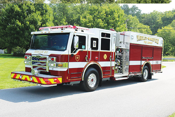 Yardley-Makefield Fire Company - Rescue Pumper - Glick Fire Equipment ...