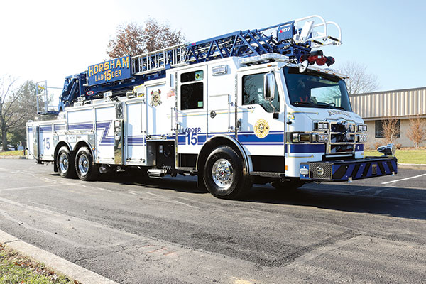 HORSHAM FIRE COMPANY No 1 – Ascendant Aerial - Glick Fire Equipment Company