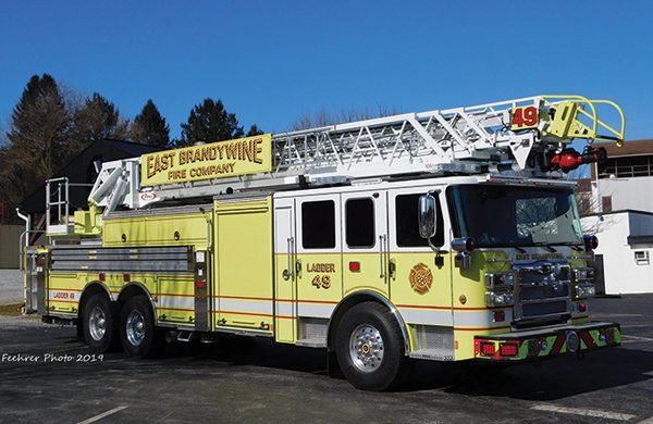 EAST BRANDYWINE FIRE CO. - 105' Heavy Duty Ladder