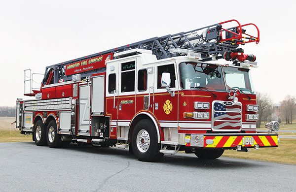 ABINGTON FIRE COMPANY 2019 Pierce® Arrow XT™ Heavy Duty 107’ Ascendant Quint Ladder