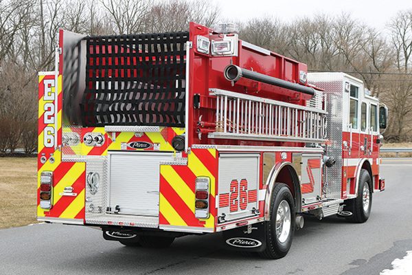 HOPE FIRE ENG & HOSE CO. No 1 - Pierce Pumper