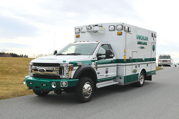 UWCHLAN AMBULANCE CORPS – Braun Type I Ambulance - Glick Fire Equipment ...