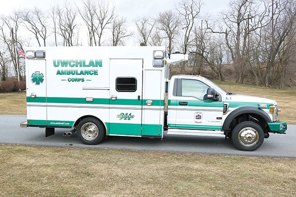 UWCHLAN AMBULANCE CORPS – Braun Type I Ambulance