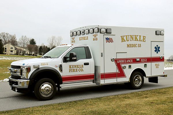 KUNKLE FIRE COMPANY – Type I ambulance