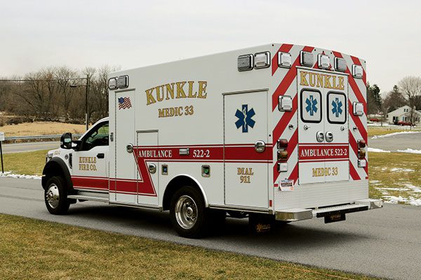 KUNKLE FIRE COMPANY – Type I ambulance