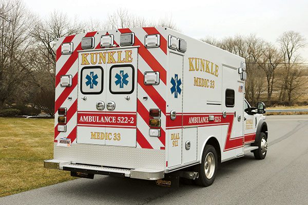 KUNKLE FIRE COMPANY – Type I ambulance