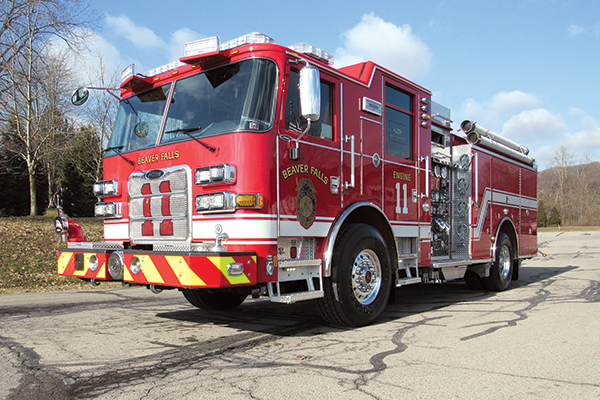 BEAVER FALLS FIRE COMPANY – Pierce Arrow XT Pumper - Glick Fire ...