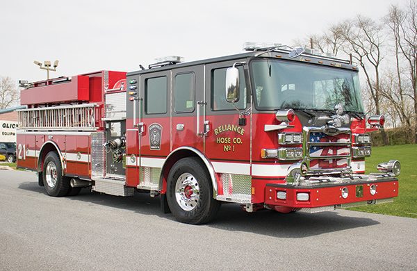 RELIANCE HOSE COMPANY No 1 - Pierce Enforcer Pumper