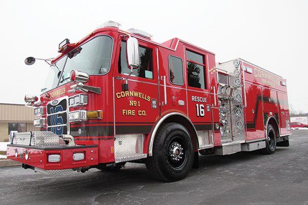 CORNWELLS FIRE CO No 1 - Heavy Duty Rescue Pumper