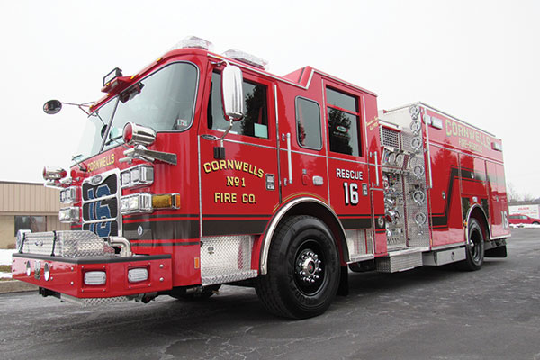 CORNWELLS FIRE CO No 1 - Heavy Duty Rescue Pumper - Glick Fire ...