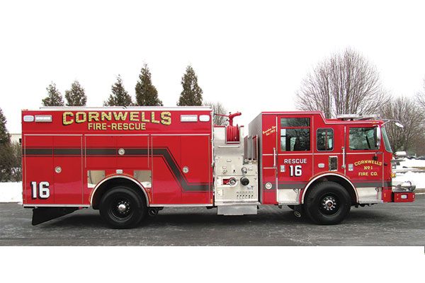 CORNWELLS FIRE CO No 1 - Heavy Duty Rescue Pumper