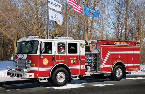 GARDEN CITY FIRE CO No 1 - Pierce Enforcer Pumper