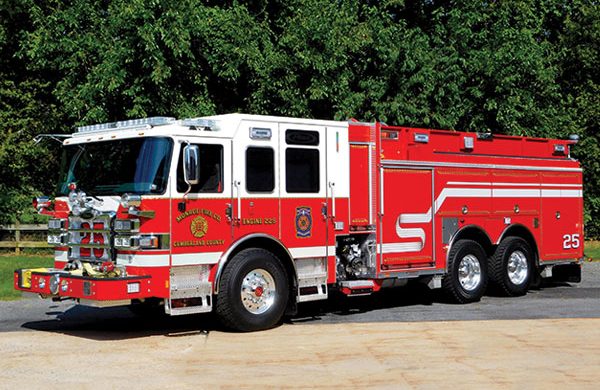 MONROE FIRE COMPANY Pierce Enforcer PUC Pumper Tanker