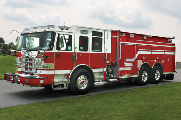 MONROE FIRE COMPANY Pierce Enforcer PUC Pumper Tanker - Glick Fire ...