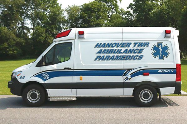 HANOVER TWP COMMUNITY AMBULANCE - Demers Sprinter EXE Type II Ambulance