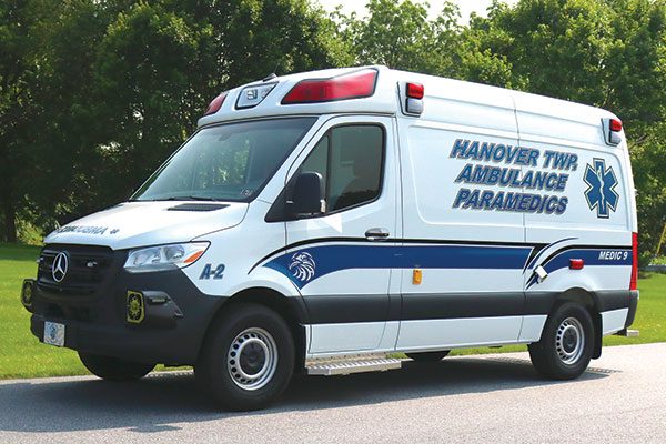 HANOVER TWP COMMUNITY AMBULANCE - Demers Sprinter EXE Type II Ambulance