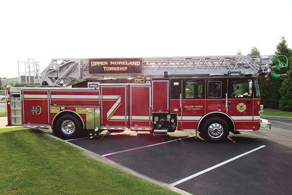 UPPER MORELAND FIRE DEPT Pierce® Enforcer™ PUC 107’ Ascendant Quint Ladder