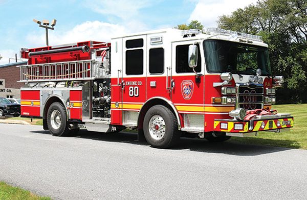 Columbia Borought Fire Dept Pierce Pumper