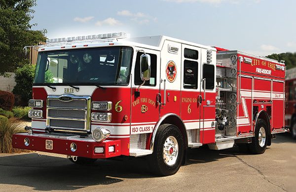 ERIE FIRE DEPT. Pierce Pierce Enforcer Pumper