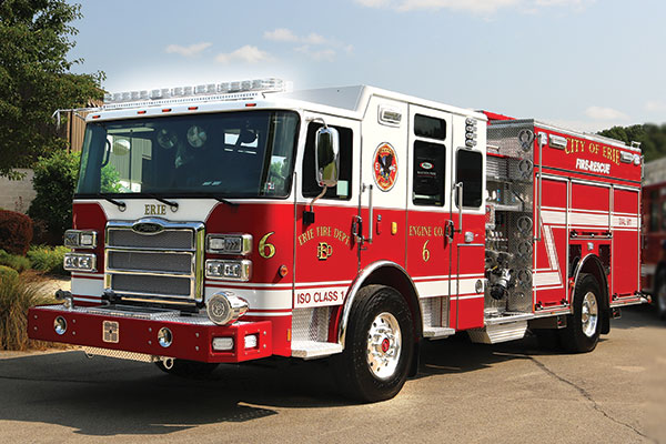 ERIE FIRE DEPT. - Pumper - Glick Fire Equipment Company