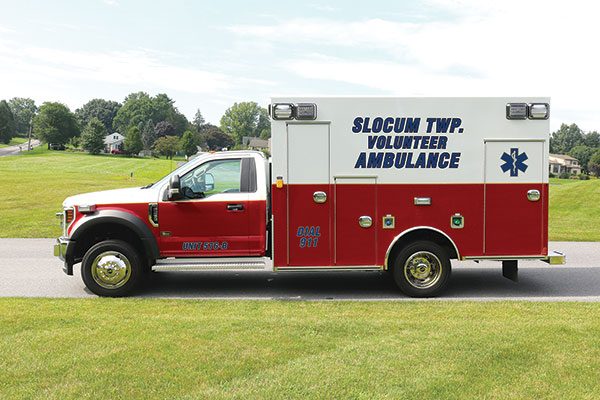 SLOCUM FIRE DEPARTMENT & EMS Braun Express Plus Type 1 ambulance