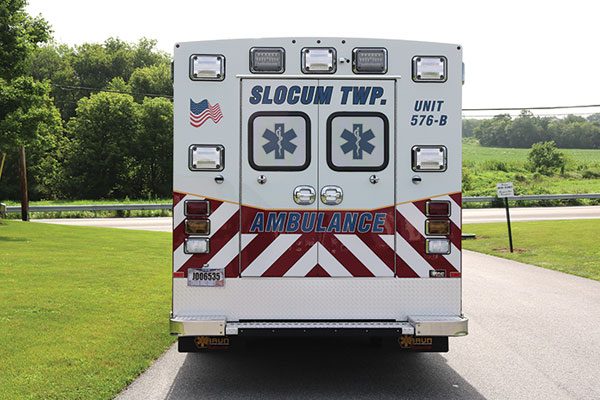 SLOCUM FIRE DEPARTMENT & EMS Braun Express Plus Type 1 ambulance