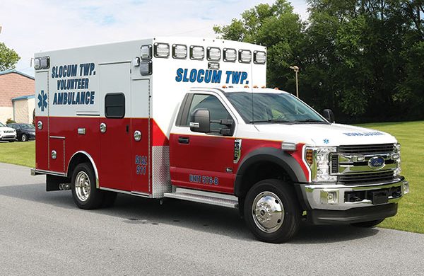 SLOCUM FIRE DEPARTMENT & EMS Braun Express Plus Type 1 ambulance