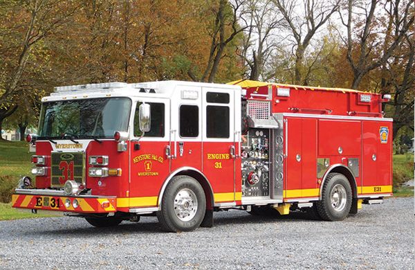 KEYSTONE HOOK AND LADDER Pierce Saber Pumper