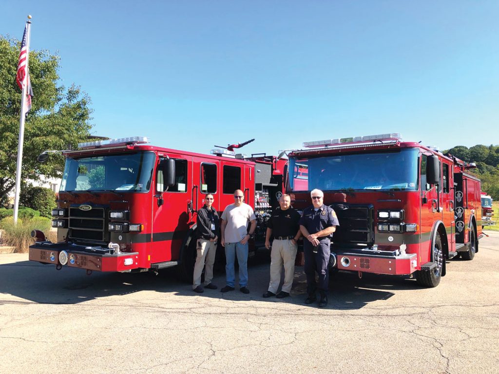 CRANBERRY TOWNSHIP VOL FIRE CO. - Pierce Enforcer Pumpers (2 units)