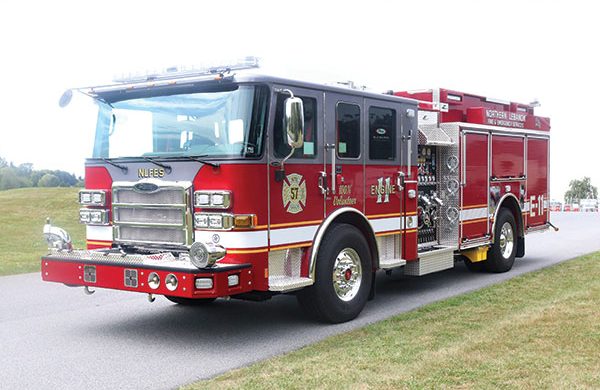 NORTHERN LEBANON FIRE AND EMERGENCY SERVICES Pierce Enforcer Pumper