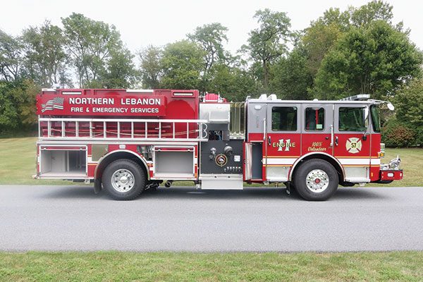 NORTHERN LEBANON FIRE AND EMERGENCY SERVICES Pierce Enforcer Pumper