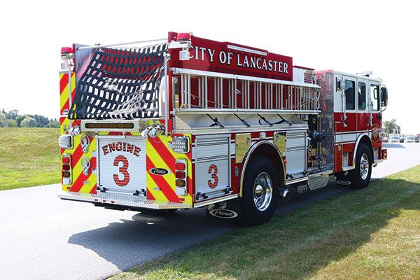 LANCASTER CITY FIRE DEPT Pierce Enforcer Pumper