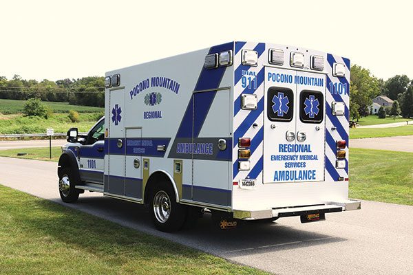 POCONO MOUNTAIN REGIONAL EMS - Braun Express Plus Type I Ambulance