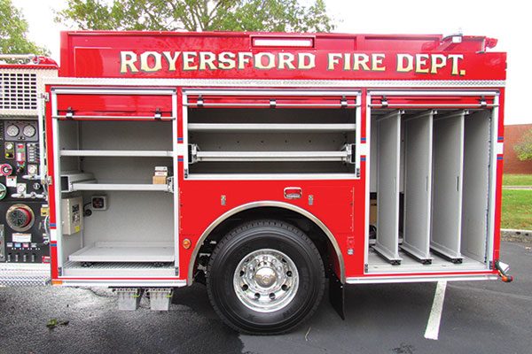 ROYERSFORD FIRE DEPT Pierce Saber Pumper