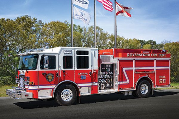 ROYERSFORD FIRE DEPT Pierce Saber Pumper