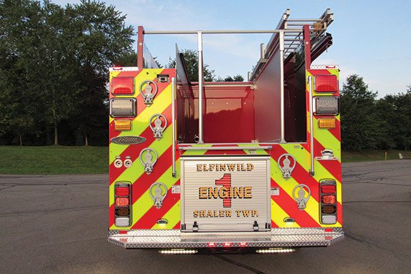 ELFINWILD VOLUNTEER FIRE CO Pierce Enforcer Pumper