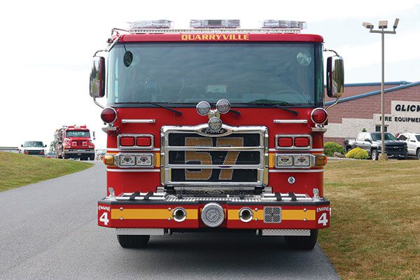 Quarryville Fire Company Pierce Enforcer Pumper